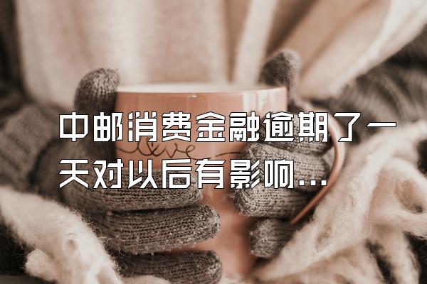 中邮消费金融逾期了一天对以后有影响吗?