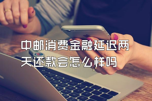 中邮消费金融延迟两天还款会怎么样吗