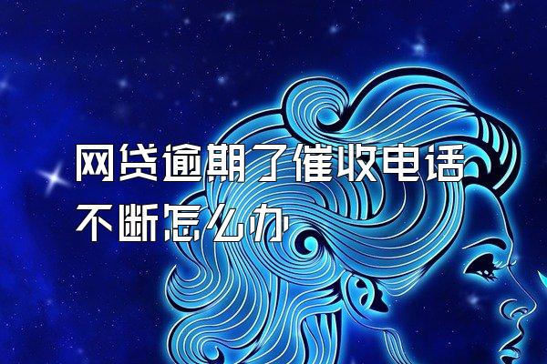 网贷逾期了催收电话不断怎么办
