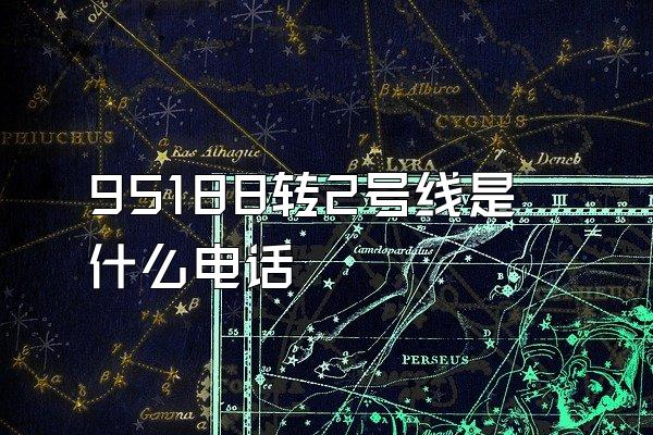 95188转2号线是什么电话