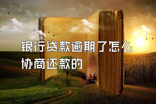 银行贷款逾期了怎么协商还款的