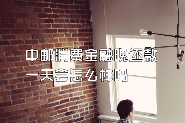 中邮消费金融晚还款一天会怎么样吗