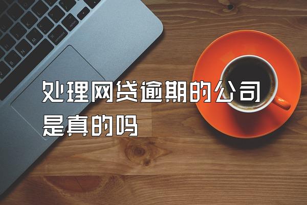 处理网贷逾期的公司是真的吗