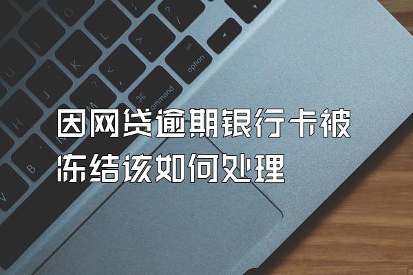因网贷逾期银行卡被冻结该如何处理