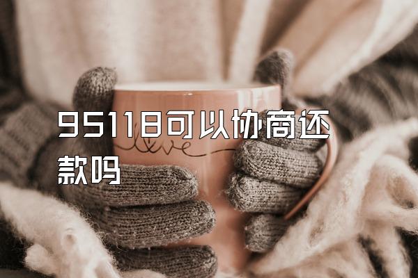 95118可以协商还款吗