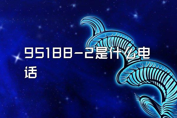 95188-2是什么电话