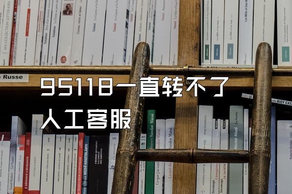 95118一直转不了人工客服