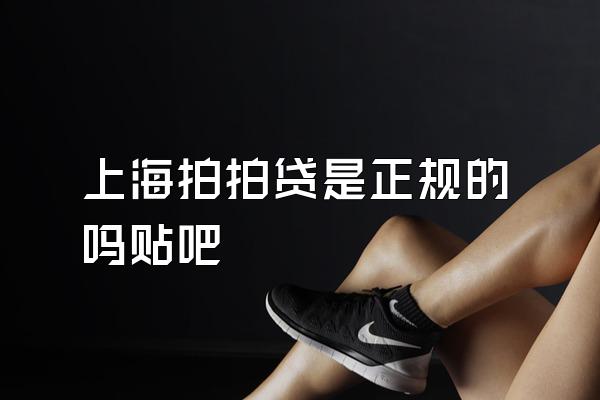 上海拍拍贷是正规的吗贴吧