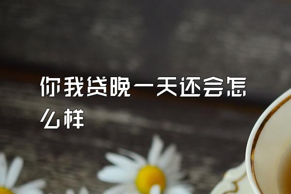 你我贷晚一天还会怎么样