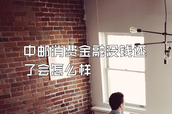 中邮消费金融没钱还了会怎么样