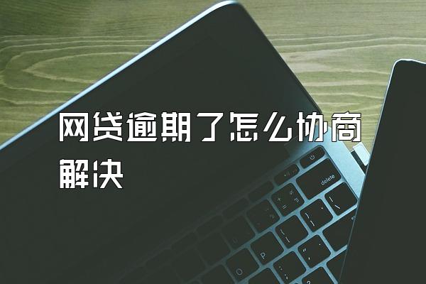 网贷逾期了怎么协商解决