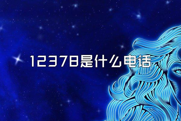 12378是什么电话