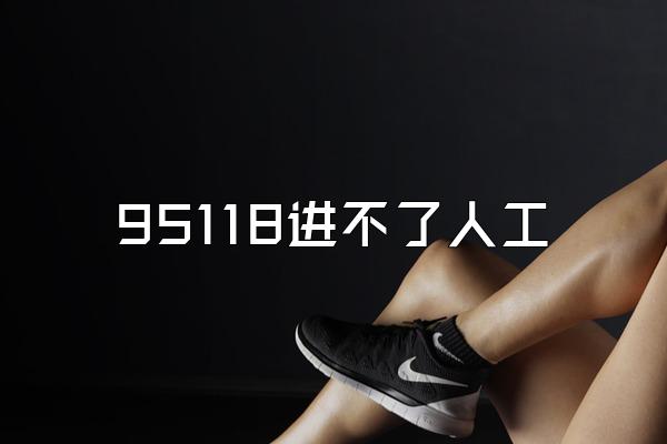 95118进不了人工