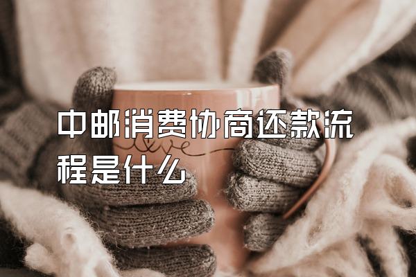 中邮消费协商还款流程是什么