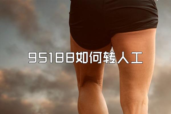 95188如何转人工