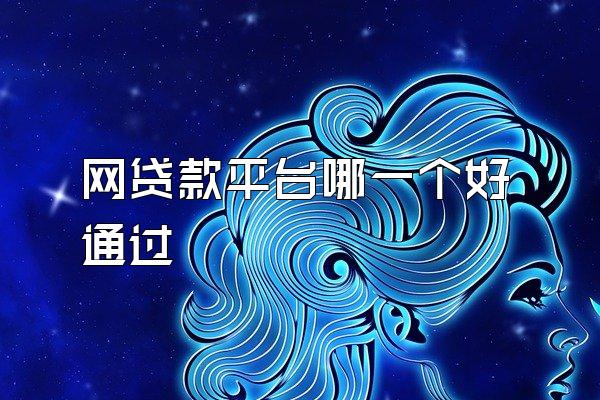 网贷款平台哪一个好通过
