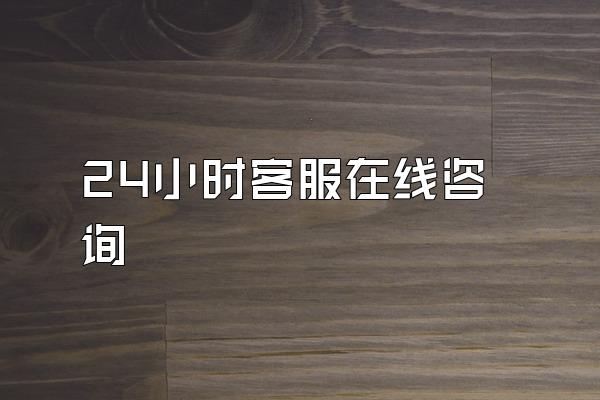 24小时客服在线咨询