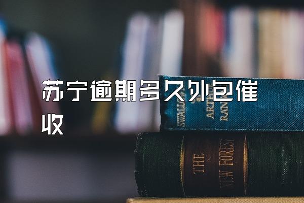 苏宁逾期多久外包催收