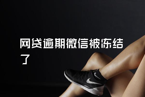 网贷逾期微信被冻结了