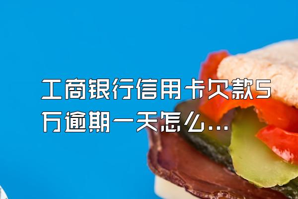 工商银行信用卡欠款5万逾期一天怎么算利息衣五井轮良油标酸元封?