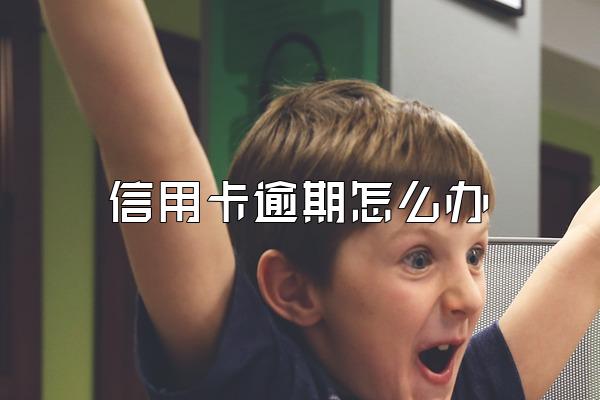 信用卡逾期怎么办