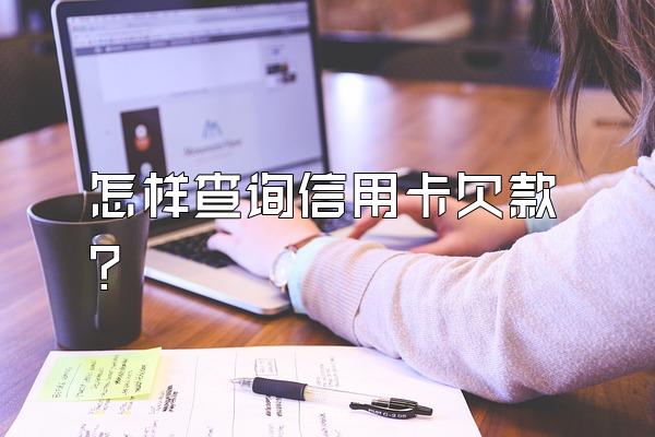 怎样查询信用卡欠款？
