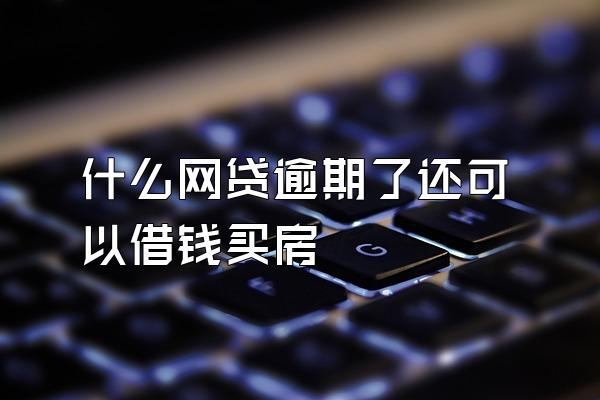 什么网贷逾期了还可以借钱买房