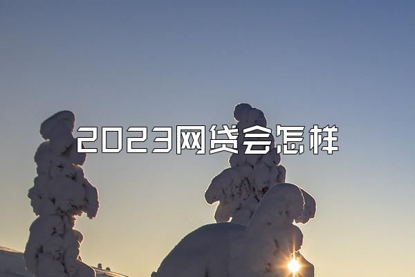 2023网贷会怎样