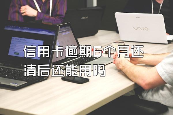 信用卡逾期6个月还清后还能用吗