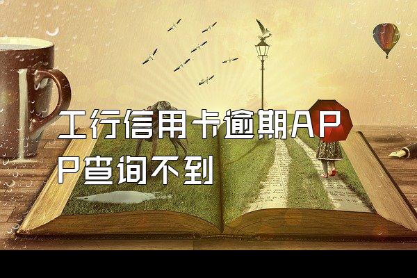 工行信用卡逾期APP查询不到