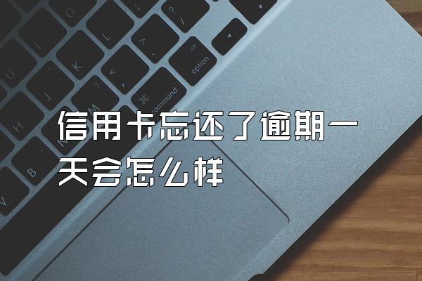 信用卡忘还了逾期一天会怎么样