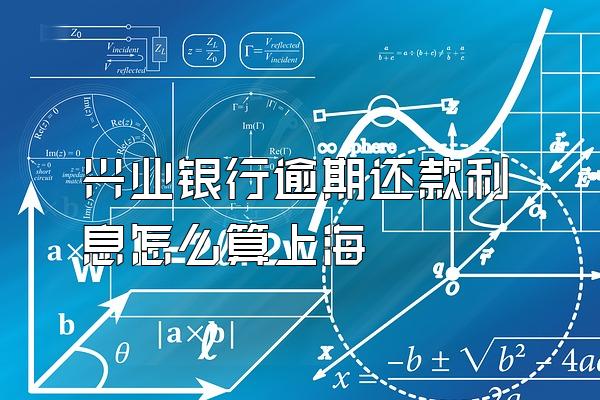 兴业银行逾期还款利息怎么算上海