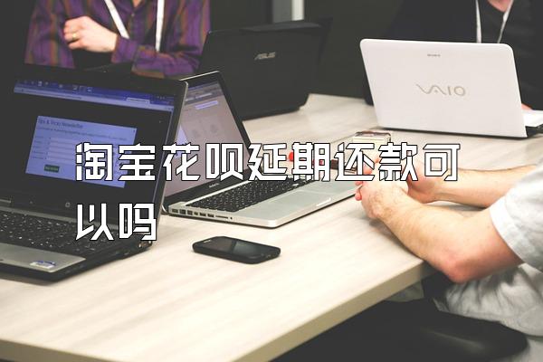 淘宝花呗延期还款可以吗