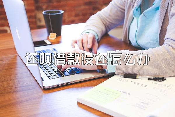 还呗借款没还怎么办