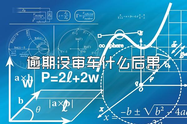 逾期没审车什么后果