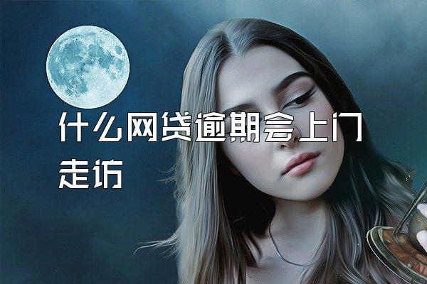 什么网贷逾期会上门走访