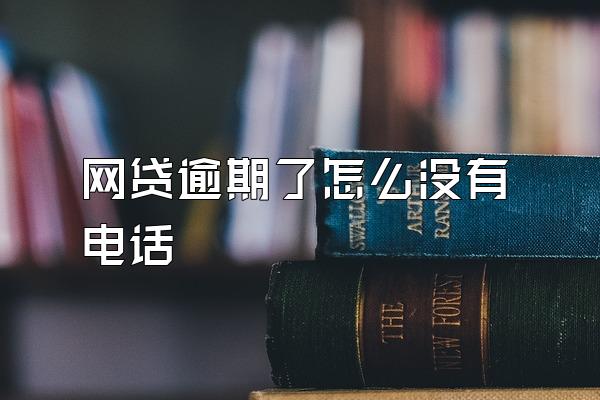 网贷逾期了怎么没有电话
