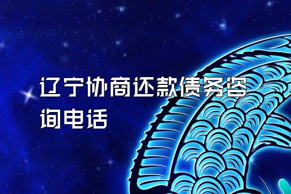 辽宁协商还款债务咨询电话