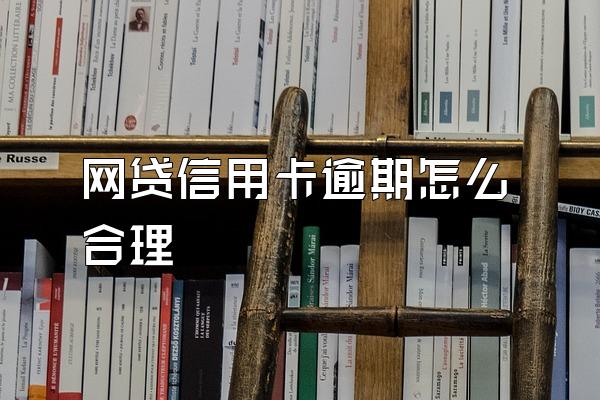 网贷信用卡逾期怎么合理